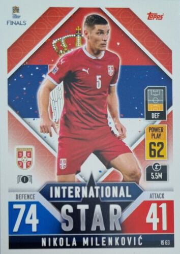 Topps UEFA Nations League 22/23 Match Attax 101 - INTERNATIONAL STARS AUSSUCHEN - Picture 64 of 100