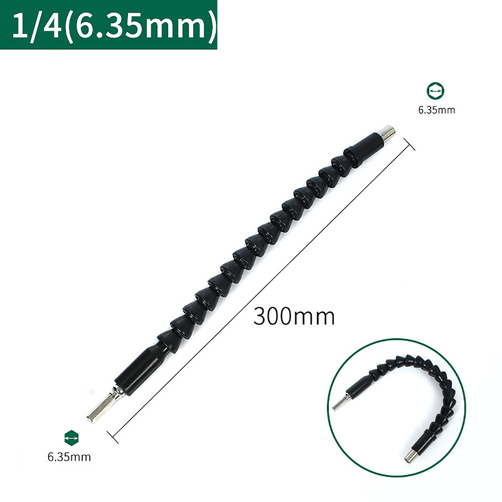 Fdit Porte-embout Flexible Porte-Embout D'arbre D'extension Flexible De