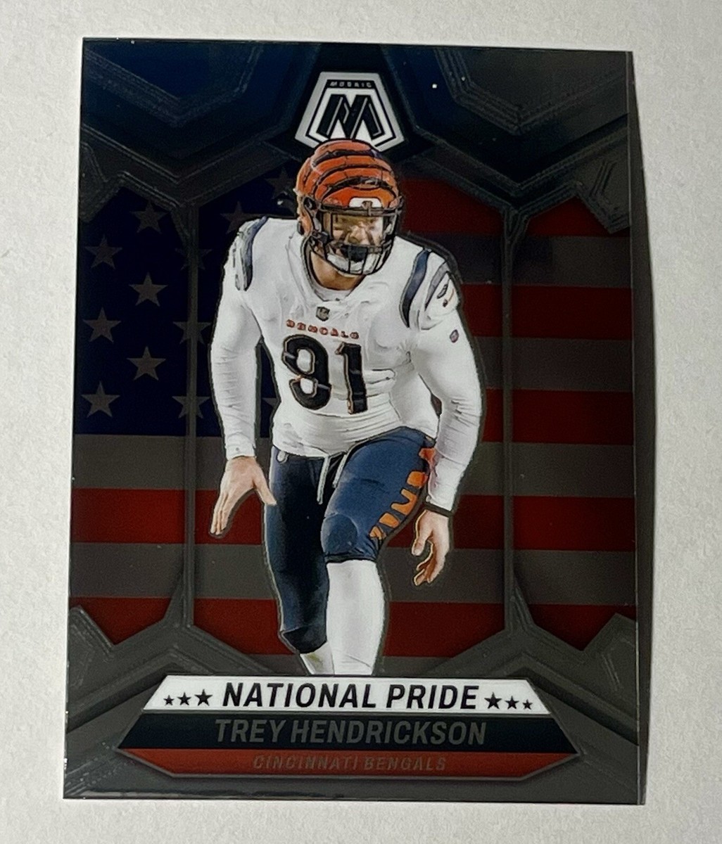 2024 Panini Mosaic Trey Hendrickson National Pride #267 Cincinnati
