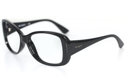 VOGUE VO2843-S W44/11 Brille Schwarz glasses FASSUNG OHNE Gläser // NO LENS