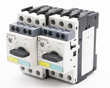 2x Siemens 3RV1021-1BA10 3RV1 021-1BA10 E:06 1.4-2A + 3RV2901-1F -used-