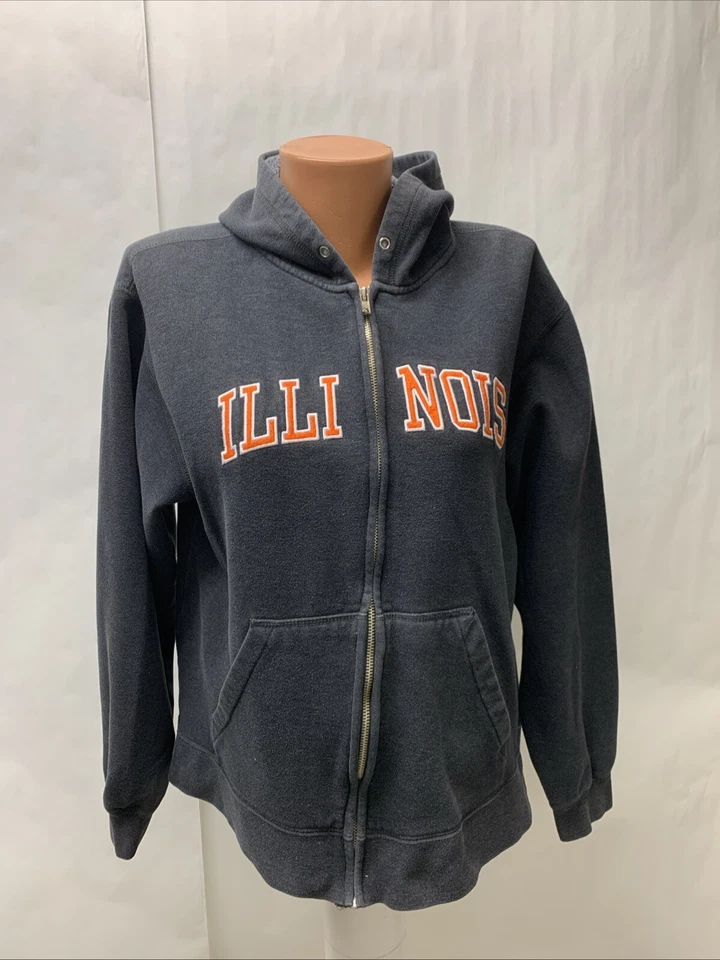Camp David CDX Illinois Mujer XL Bordado Sudadera con Capucha Cremallera Completa Manga Larga Foto 3 de 4