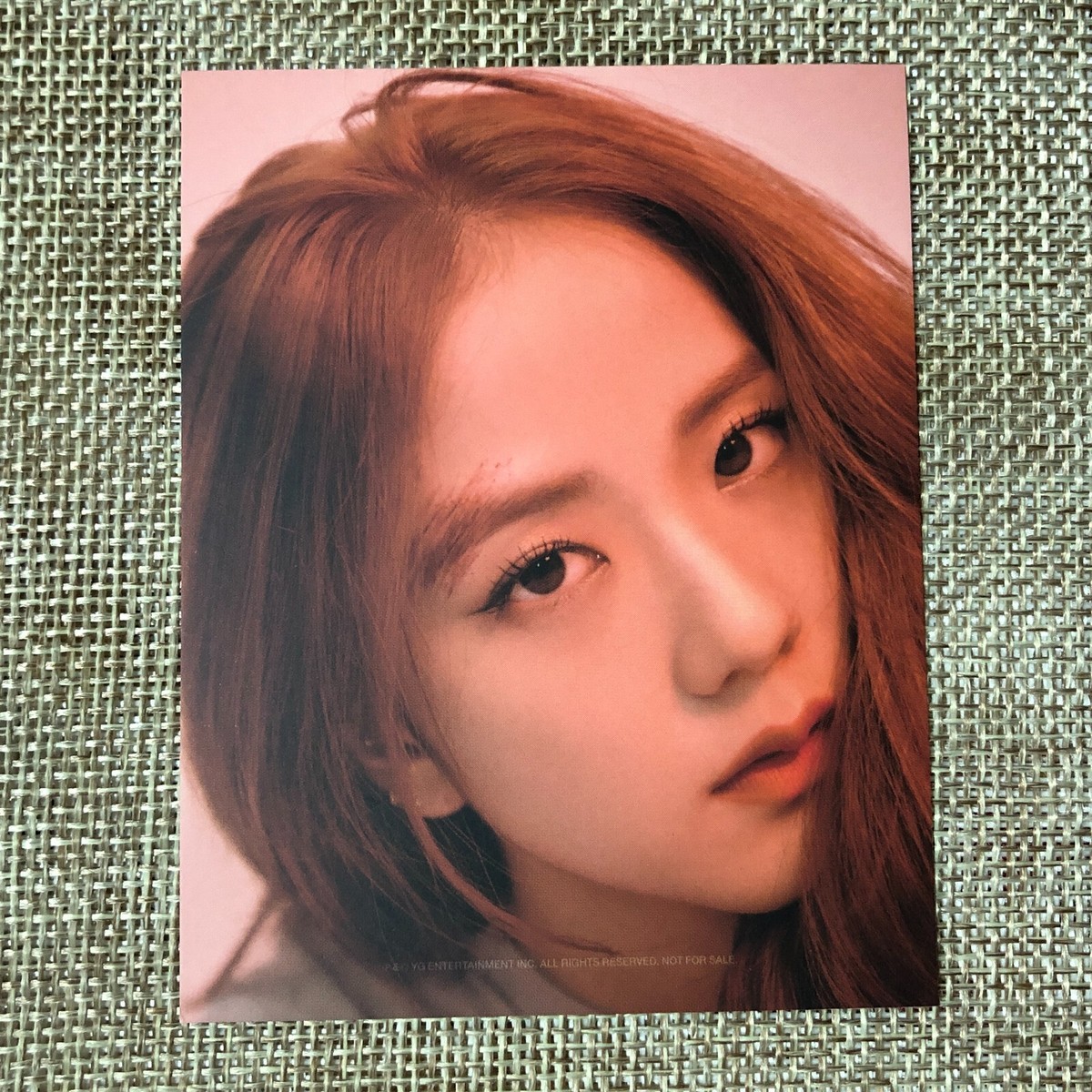 Kill this love  Black pink　JISOOトレカ BLACKPINK JISOO #3 [Kill This Love] Official Puzzle Piece
