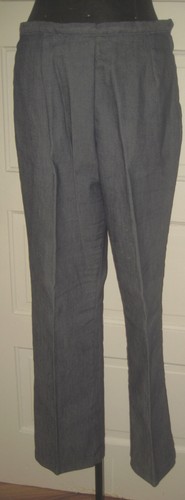 Vintage 70's JCPenny Dressy Darted Side Closure Blue Denim Jeans M - Picture 3 of 5