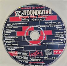 SC7511S   FOUNDATION 1    SOUND CHOICE KARAOKE CDG   LOT WA