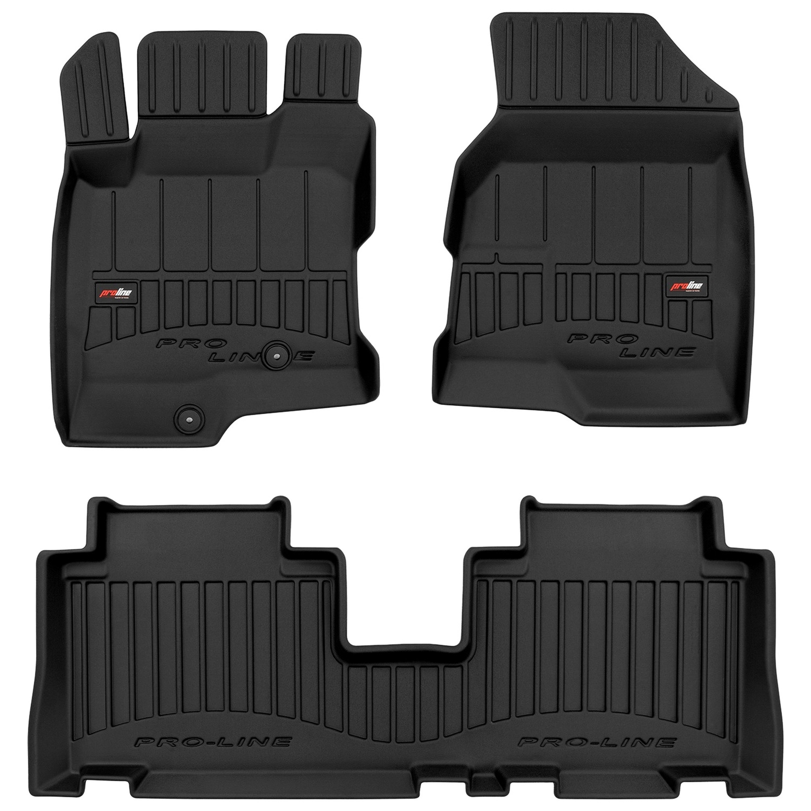Tapis de sol Frogum Pro-Line en TPE premium pour Opel Antara noir