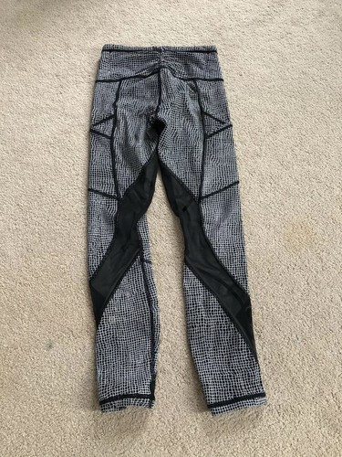 lululemon Black And White Patterned 