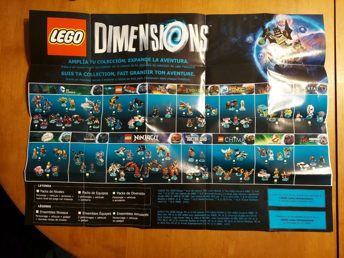 Lego dimensions online characters ebay