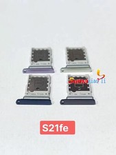 2pcs Sim Card Slot Tray Holder Reader Socket For Samsung Galaxy S21FE S21 fe