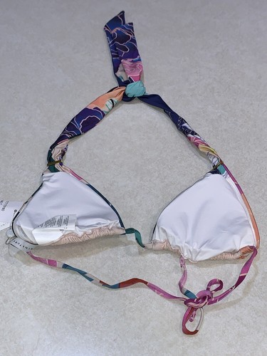 Trina Turk Women's Bikini Top Multi Colored Floral Size 6 NWT - Picture 4 of 7