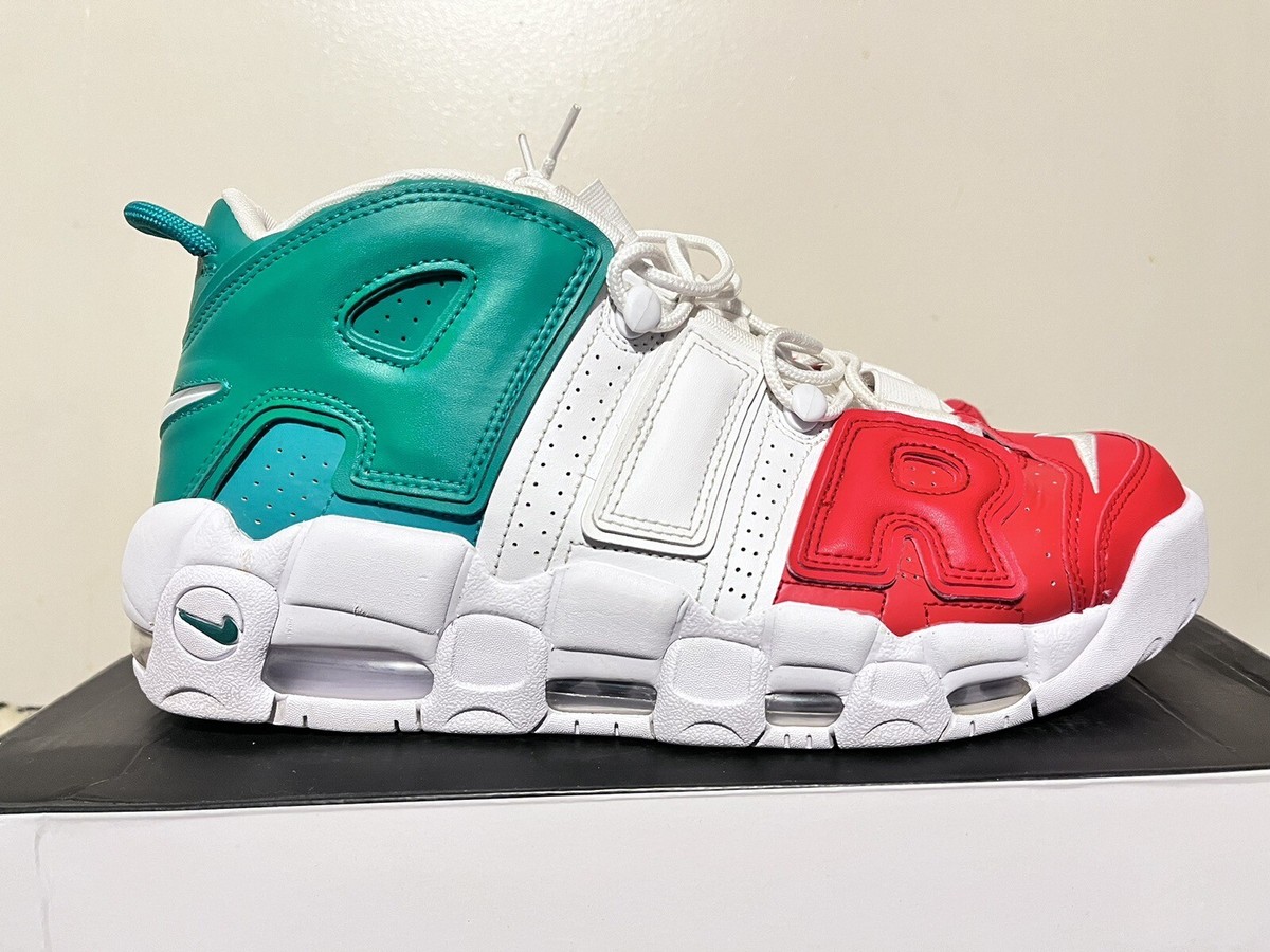 Nike Air More Uptempo イタリア赤/緑/白28.0cm 2018 Mens Nike Air More Uptempo 96 Italy Red Green White