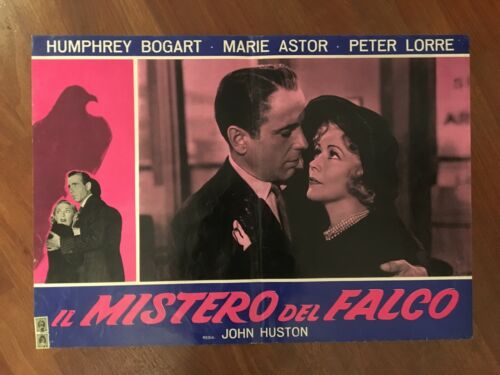 B8,FOTOBUSTA,IL MISTERO DEL FALCO (THE MALTESE FALCON),J.Huston,Humphrey Bogart  - Foto 1 di 1