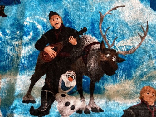Handmade Frozen Table Runner with Olaf Elsa Anna Sven Kristoff - Picture 11 of 12
