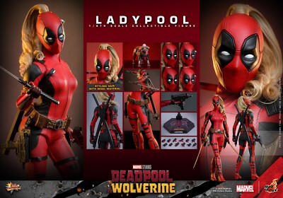 In Stock New Hot Toys MMS747 Deadpool & Wolverine 1/6 Ladypool