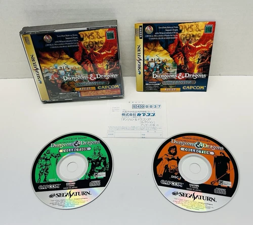 Dungeons & Dragons Collection Sega Saturn SS Video Game From Japan