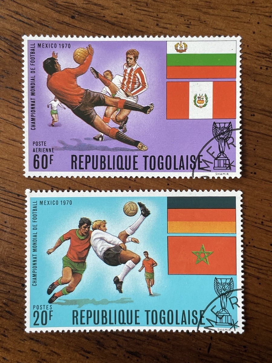 TOGO Scott #730-737 MNH FIFA WORLD CUP 1970 Mexico Soccer