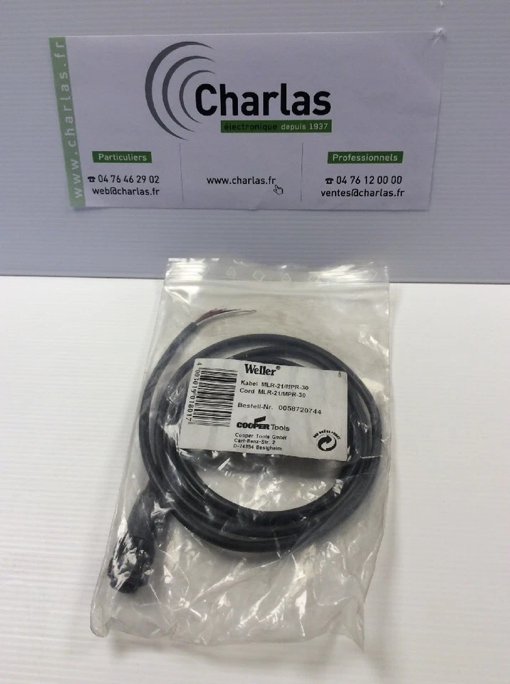 WELLER _ Câble d’alimentation fer MLR 21 0058720744