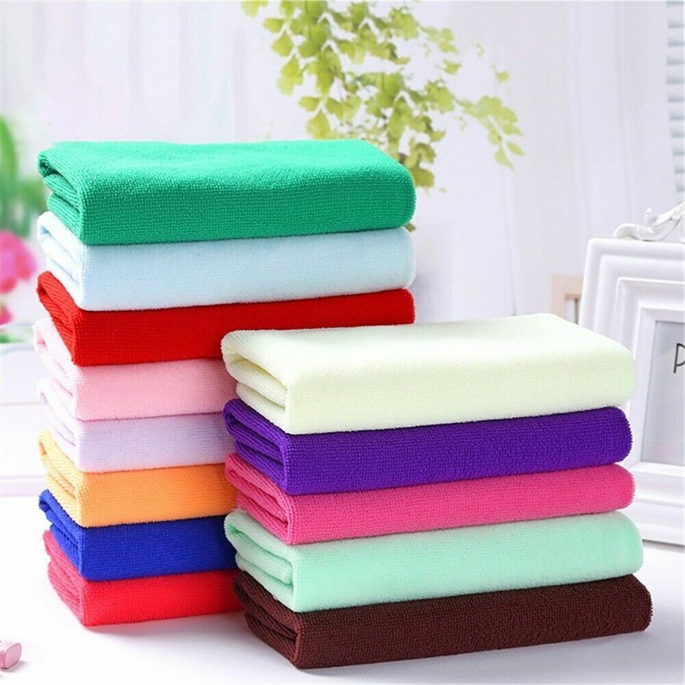 15pcs Soothing Cotton Face Soft Towel Cleaning Wash Nice Cloth