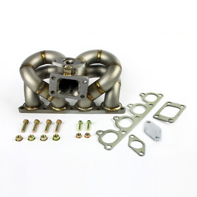For Honda Civic CRX DEL SOL D15 D16 SOHC Schedule40 T3 38MM WG Turbo Manifold