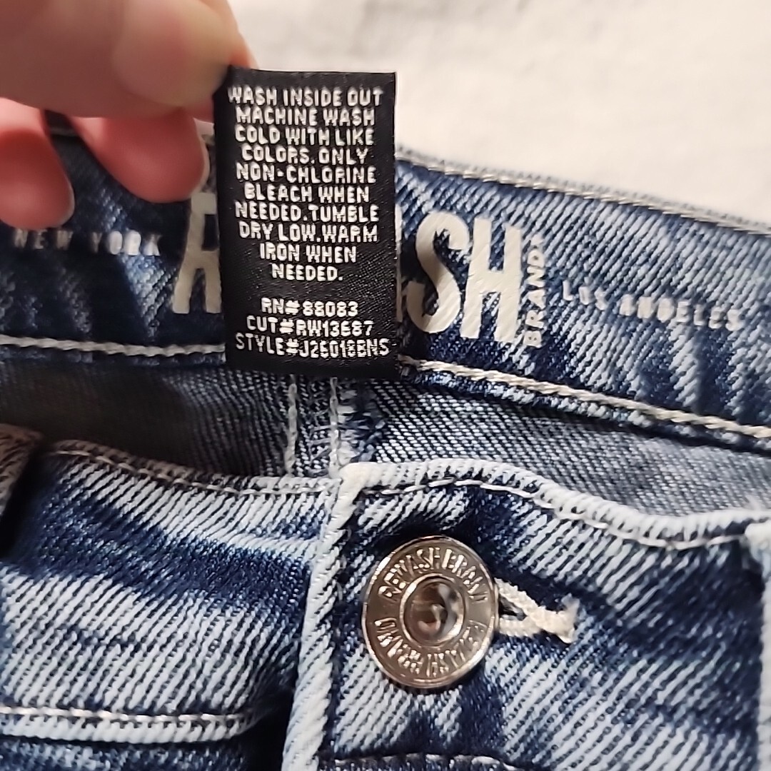 Rewash 90s Mom Jeans Super High Rise Size 5/27 Vintage Steretch Tappered Leg