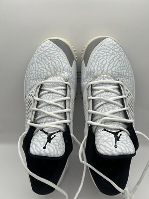 USED Jordan Trainer ST G Golf Shoes Men's Size 10.5 White