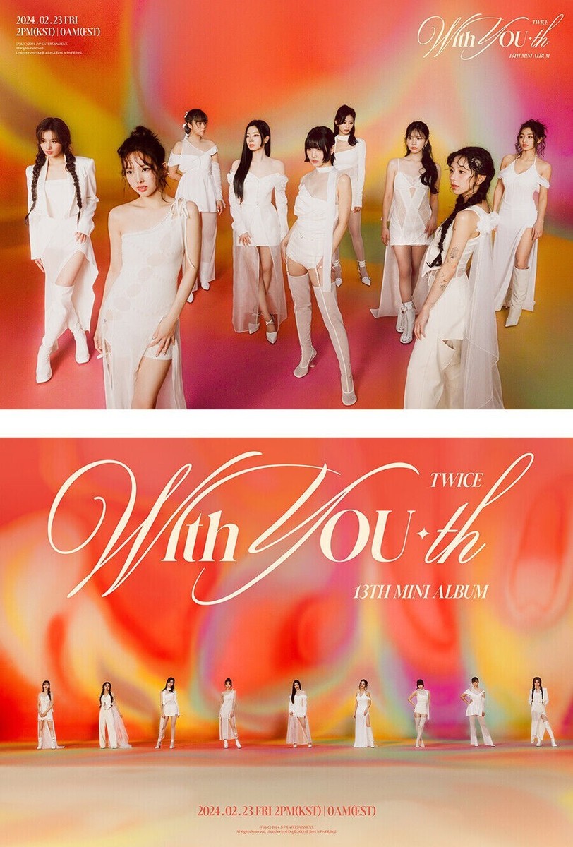 TWICE [WITH YOU-TH] 13th Mini Album DIGIPACK MINA Ver/CD+P.Book+