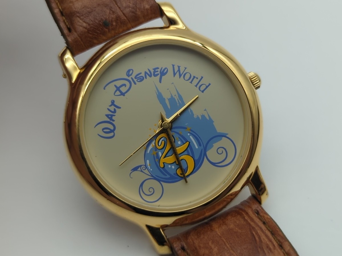 Vintage Disney World Watch Cinderella Castle Pumpkin 25th  display picture 2