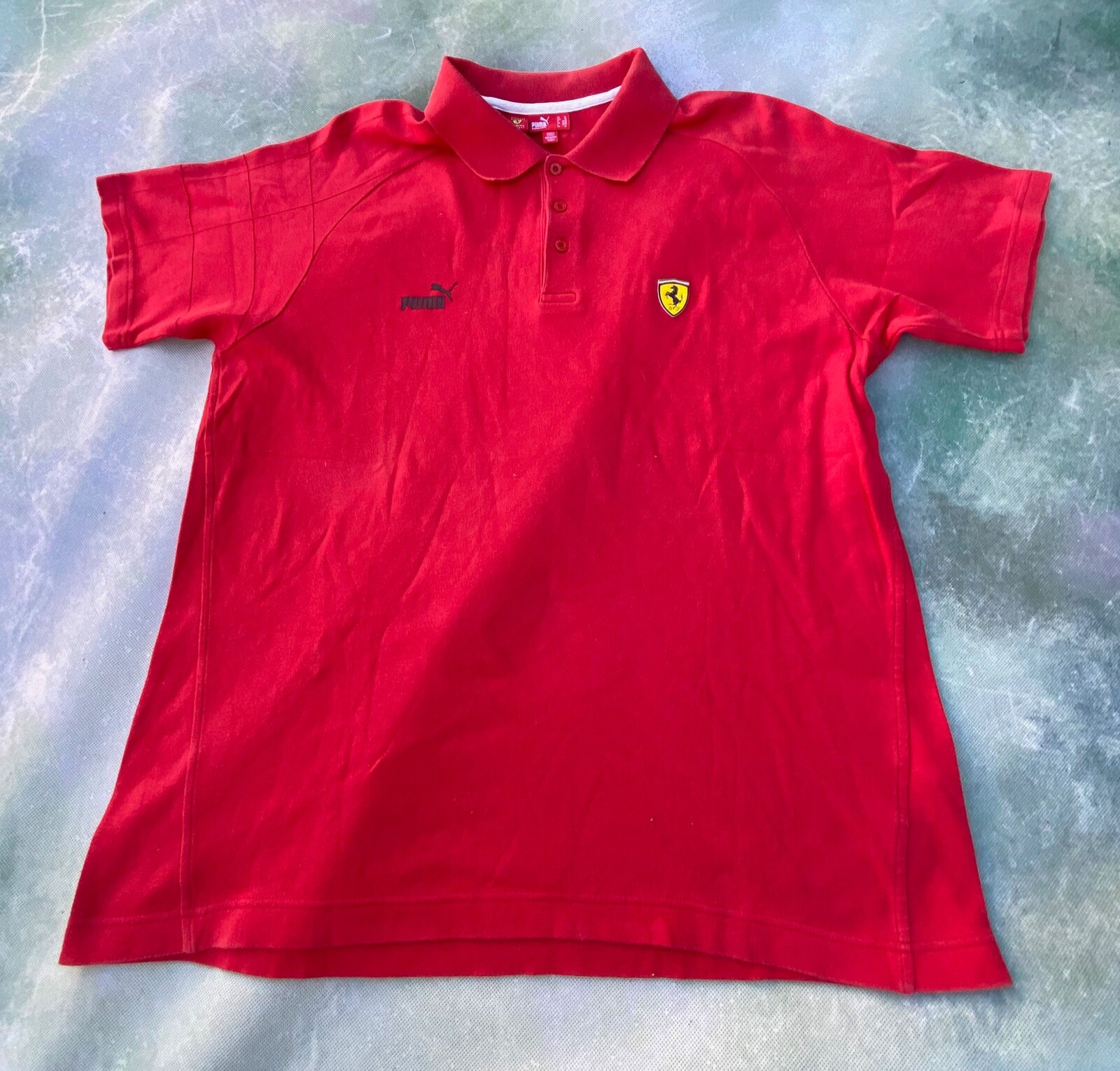puma ferrari shirt polo