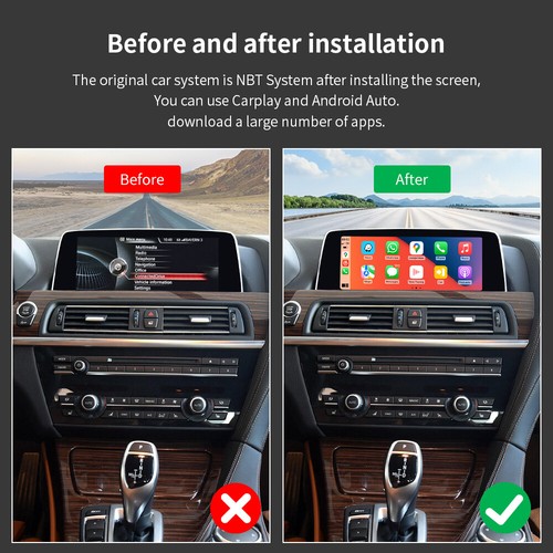 Wireless Carplay Android Auto Retrofit For BMW 6 Series F06 F12 F13 NBT 2012-16 - Afbeelding 4 van 10