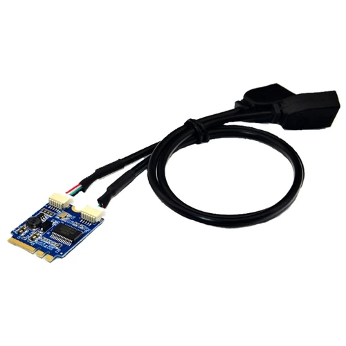 For Motherboards ,USB2.0 Expansion Board, for M.2 for key AE to Dual-port Interf