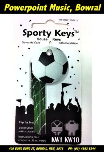 Sporty Key Blank - Soccer Ball- Uncut *Free Postage* - Picture 1 of 1
