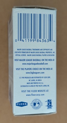 1998 Fleer Tradition Baseball Update 100 Factory Sealed Set w/15 Rookie Cards - Picture 4 of 4