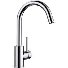 Blanco Mida Single Lever Monobloc Mixer Tap Chrome 517742