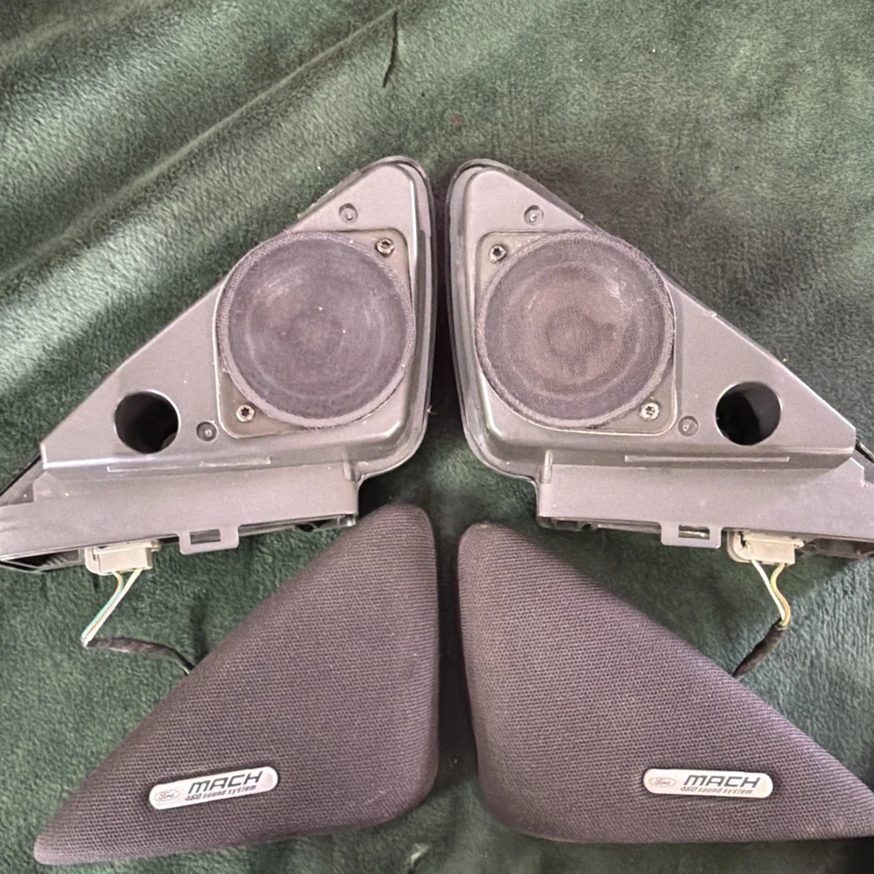 !!PROBADO!! Altavoz tweeters audio estéreo para puerta Ford Mustang Mach 460 1999-2004 Foto 4 de 4