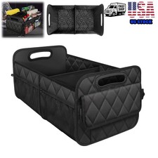 Car Trunk Storage Organizer Multi-pocket Foldable Organizer For Suv Truck Sedan
