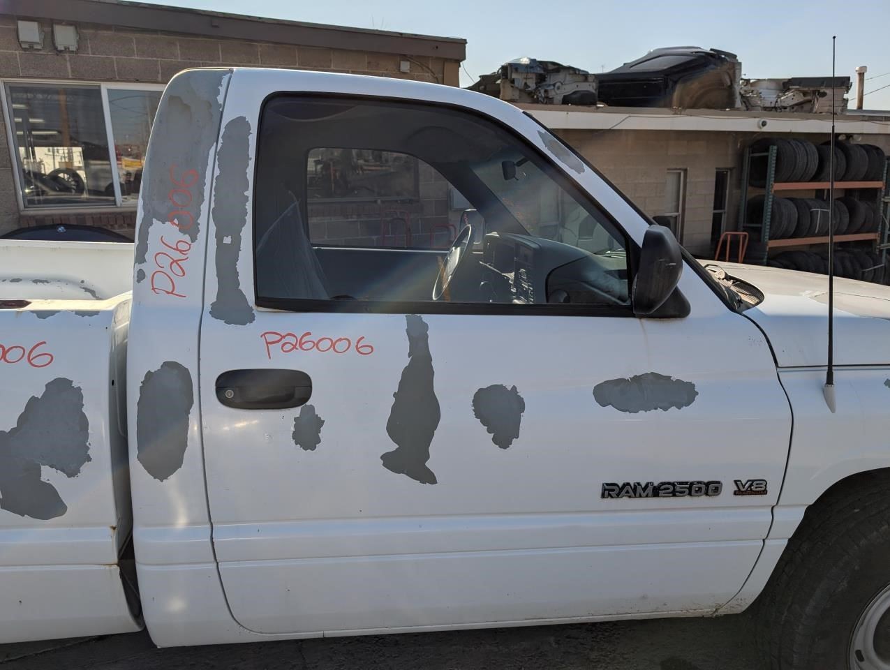 Wheel 16x6-1/2 Steel Lug 8 Slot Painted Fits 98-03 DODGE 1500 VAN 633369 thumbnail 10