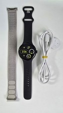 Google Pixel Watch 3 41mm Black Android Smartwatch MINT CONDITION w/ Extra Strap