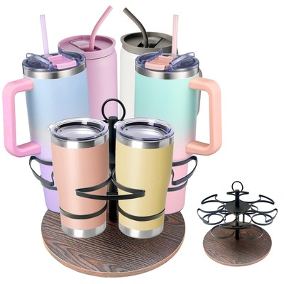 Stanley Cup Holder,Stanley Cup Organizer for Cabinet Fits 6 Bottles (40/30 oz...