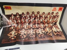 VFL AFL FOOTBALL 1976 ST. KILDA TEAM WALL POSTER WILLS AWARDS DB MUSIC CHANNEL 9