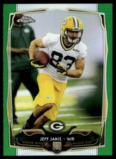 2014 Topps Chrome Green Refractor Jeff Janis Rookie Green Bay Packers #192