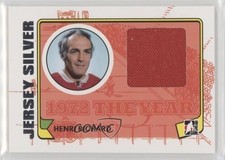 2009-10 ITG 1972 The Year in Hockey Jersey Silver Henri Richard #M-24 HOF 1o3