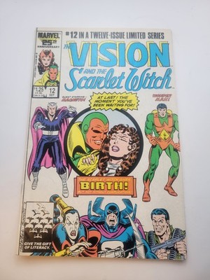 Vision and the Scarlet Witch #12 1986 1st App of Thomas Shepherd & Billy Kaplan