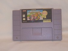 Super Mario Kart SNES Nintendo Game Cartridge, Player's Choice Tested Working