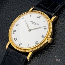 Patek Philippe Calatrava White Dial - Men's Watch - 3992J - w/ Deployant Clasp 2