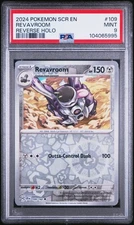 2024 POKEMON SCR EN #109 REVAVROOM REVERSE HOLO PSA 9 POP 4 STELLAR CROWN