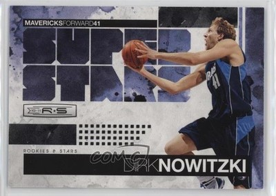 2010-11 Panini Rookies & Stars Superstars Black 77/99 Dirk Nowitzki #7 HOF 0q3