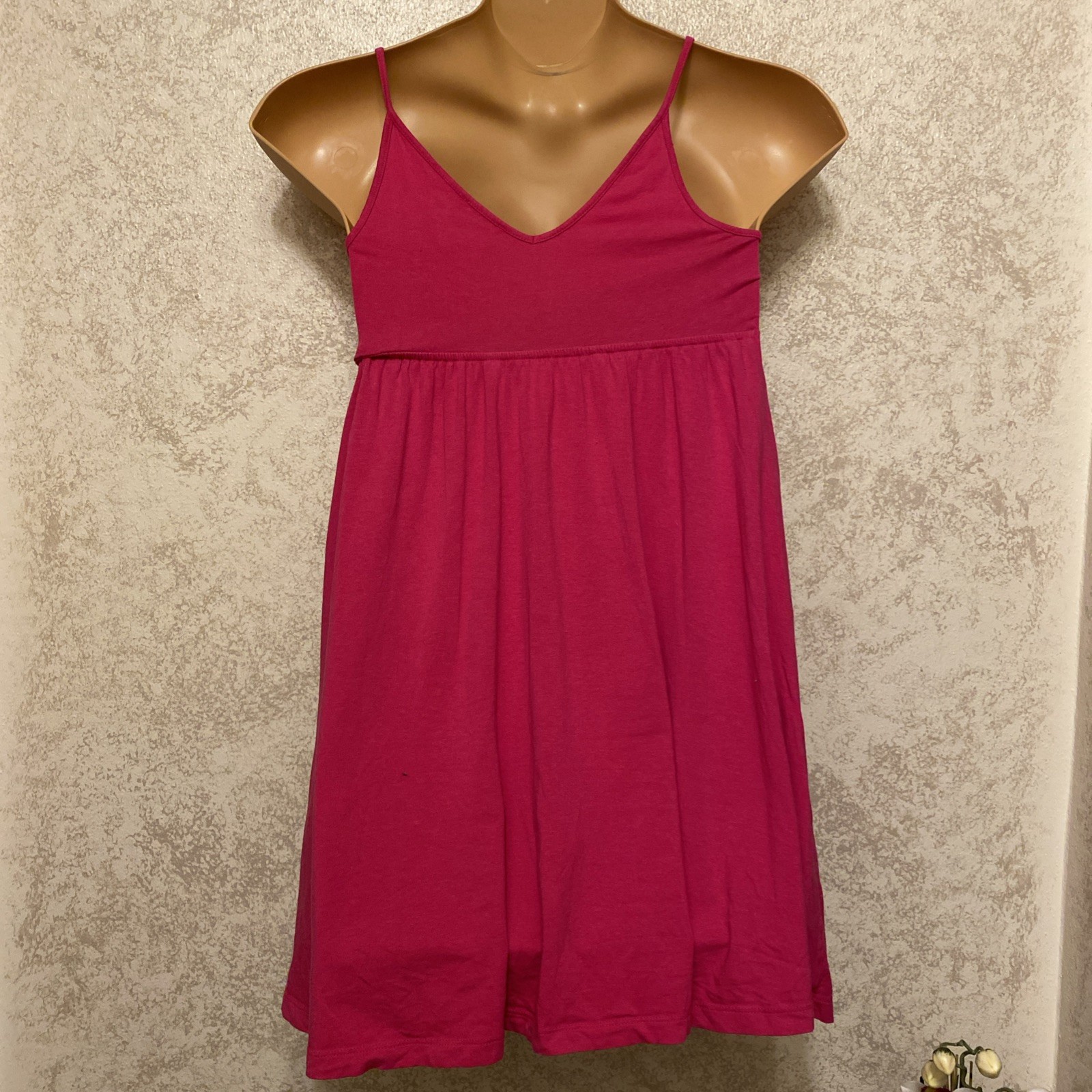 Express Sundress. Solid Pink. Size Small - image 5