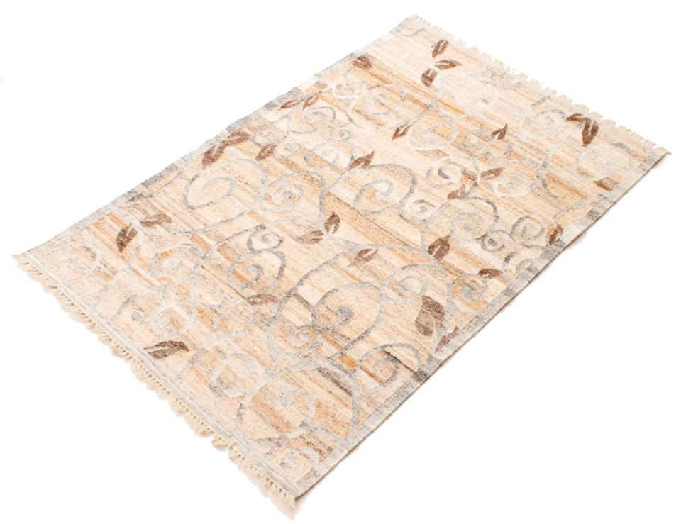 Vintage Hand Woven Traditional Kilim Rug 5'2" x 8'0" Oriental Wool Carpet - Image 4 of 4