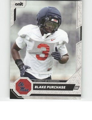 2026 ONIT Athlete Ole Miss Rebels #B-18 Blake Purchase