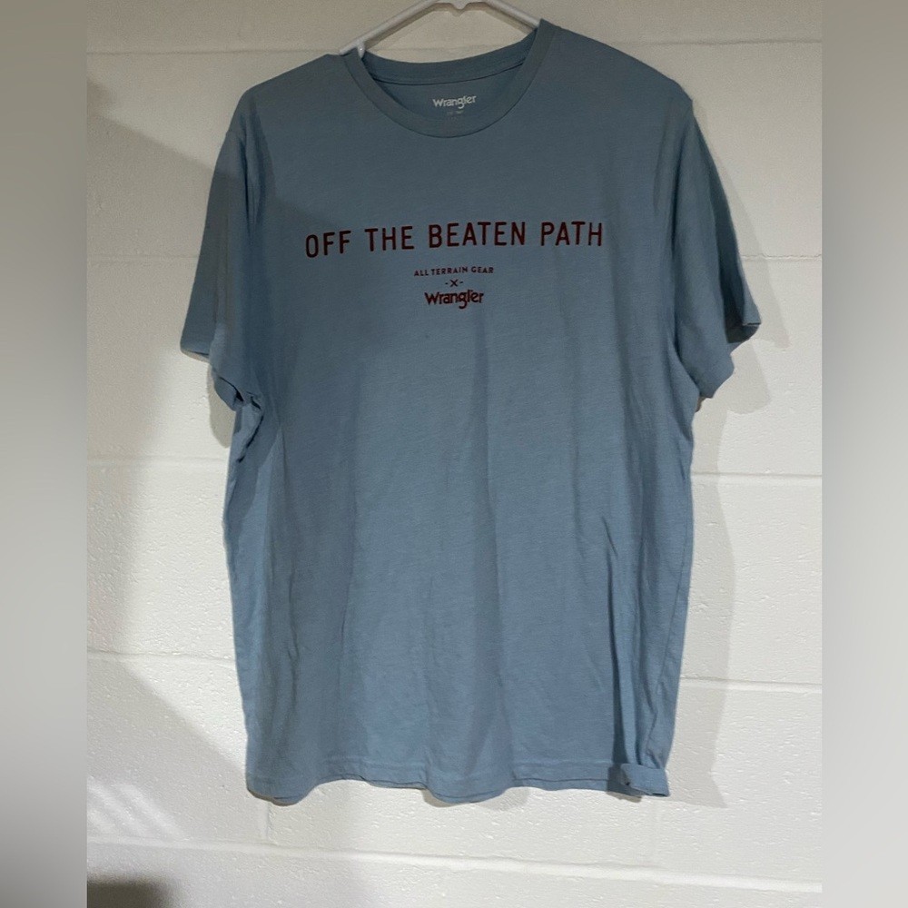Wrangler blue tee large View 2
